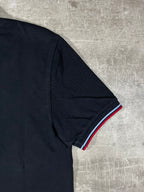 Fred Perry Poloshirt Schwarz/ Hellblau/ Rot M