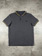 Fred Perry Poloshirt Grau M