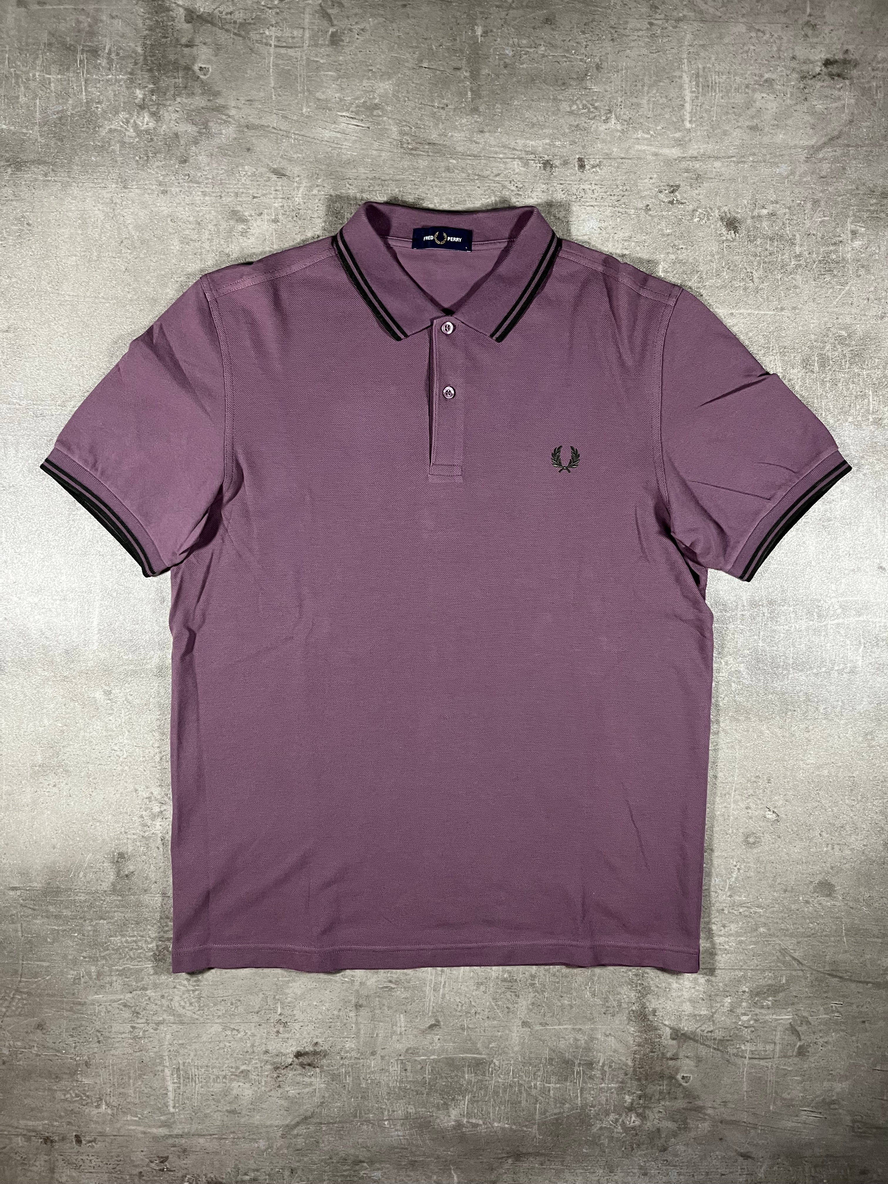 Fred Perry Poloshirt Flieder L