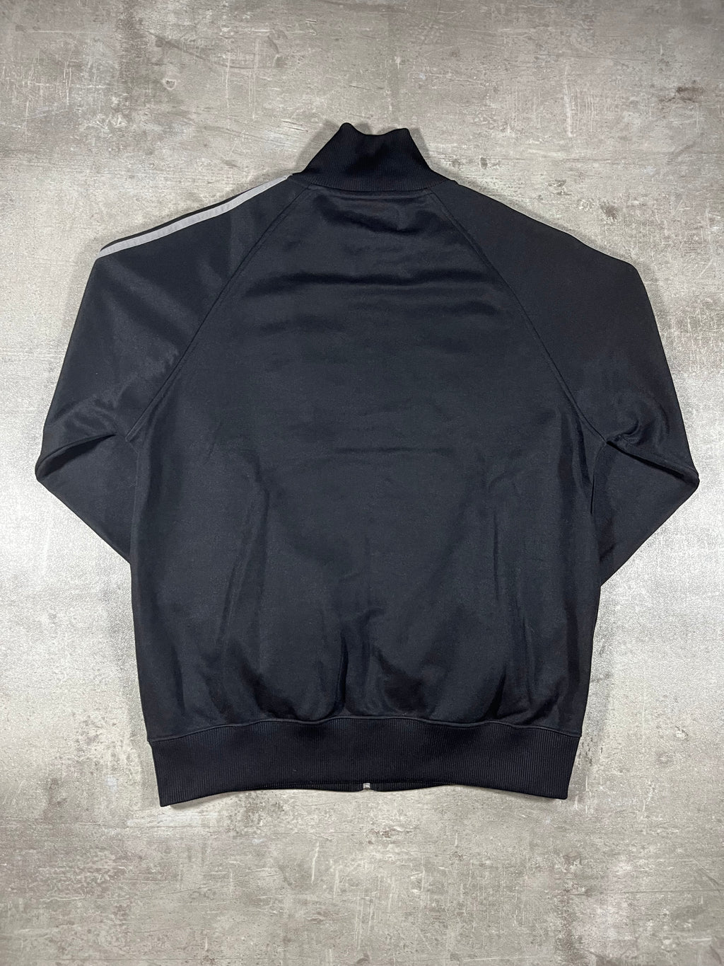 Fred Perry Vintage Trainingsjacke Taped Schwarz/ Grau M