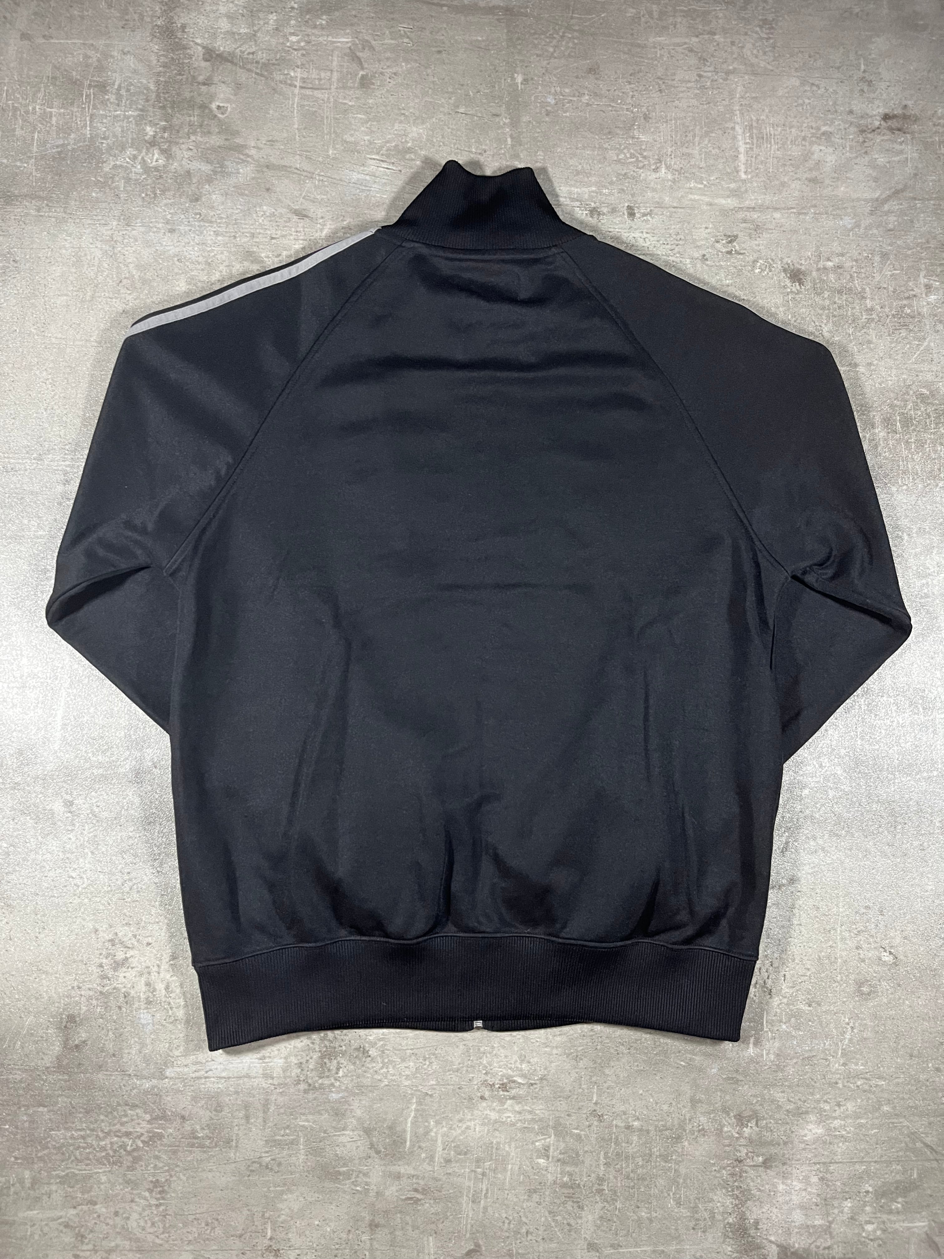 Fred Perry Vintage Trainingsjacke Taped Schwarz/ Grau M