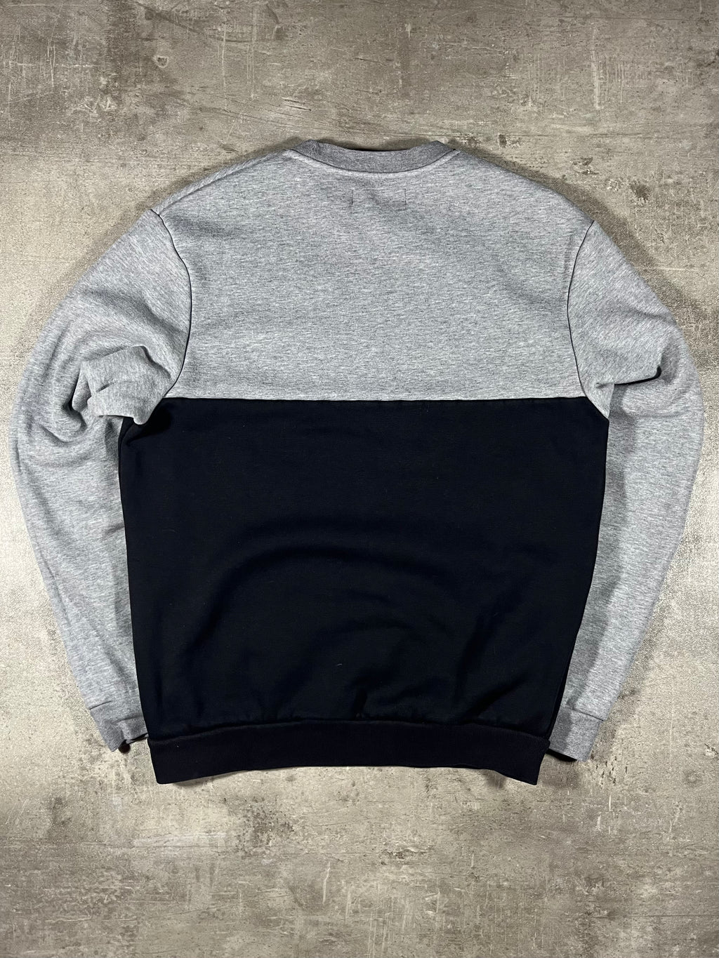 Fred Perry Sweater Schwarz/ Grau S