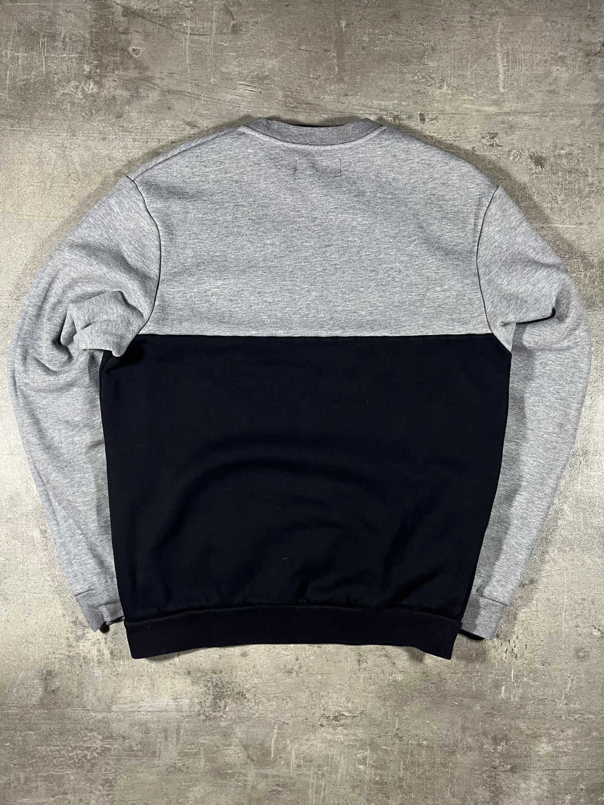 Fred Perry Sweater Schwarz/ Grau S