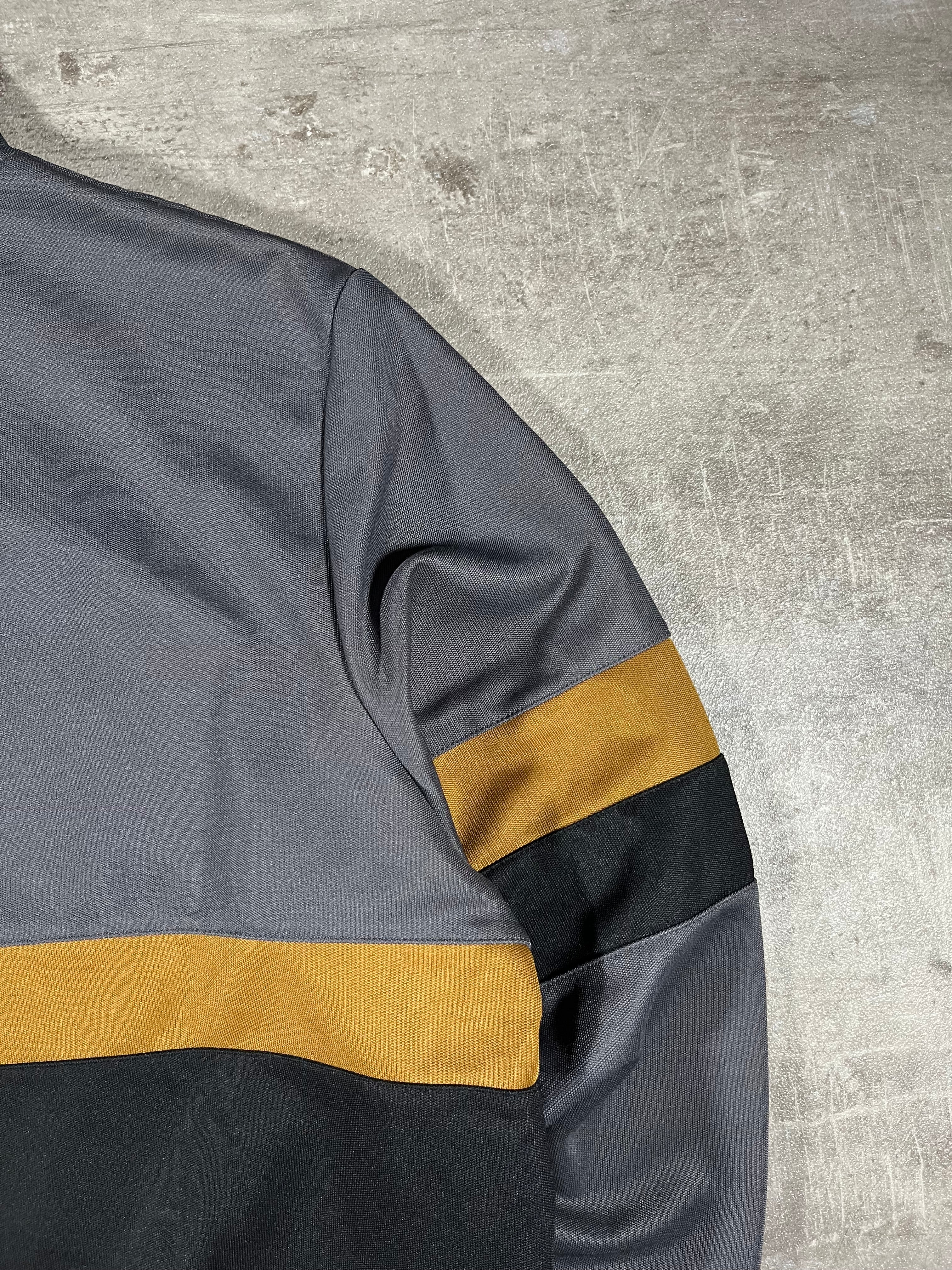 Fred Perry Trainingsjacke Schwarz/ Gold/ Grau M