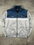 ellesse Trainingsjacke Grau/ Hellblau L