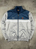 ellesse Trainingsjacke Grau/ Hellblau L