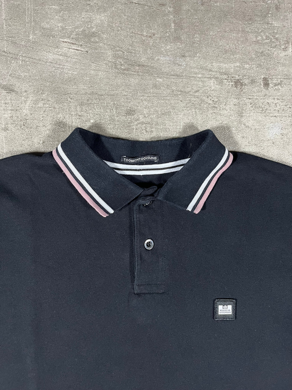 Weekend Offender Poloshirt Schwarz S