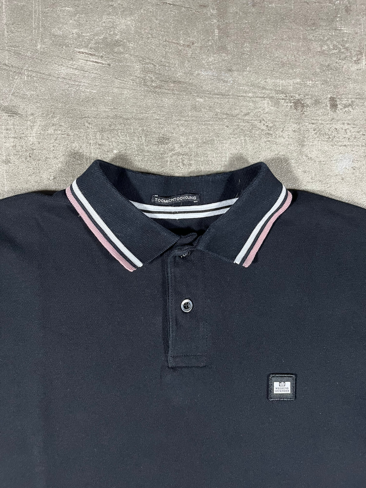 Weekend Offender Poloshirt Schwarz S