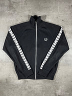Fred Perry Trainingsjacke Schwarz S