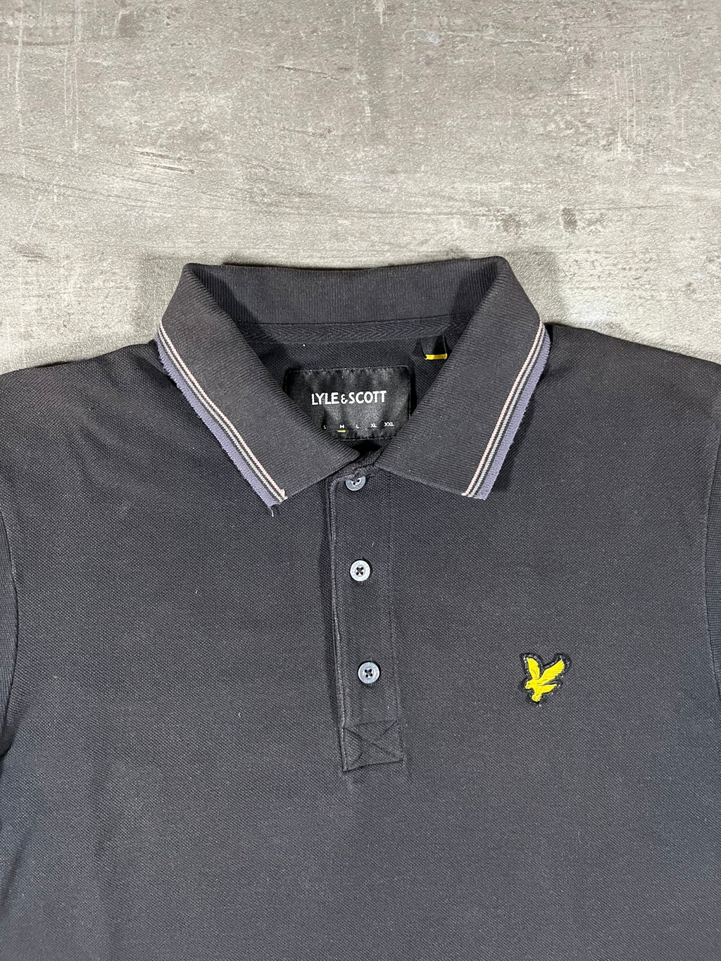 Lyle & Scott Poloshirt Dunkelgrau M