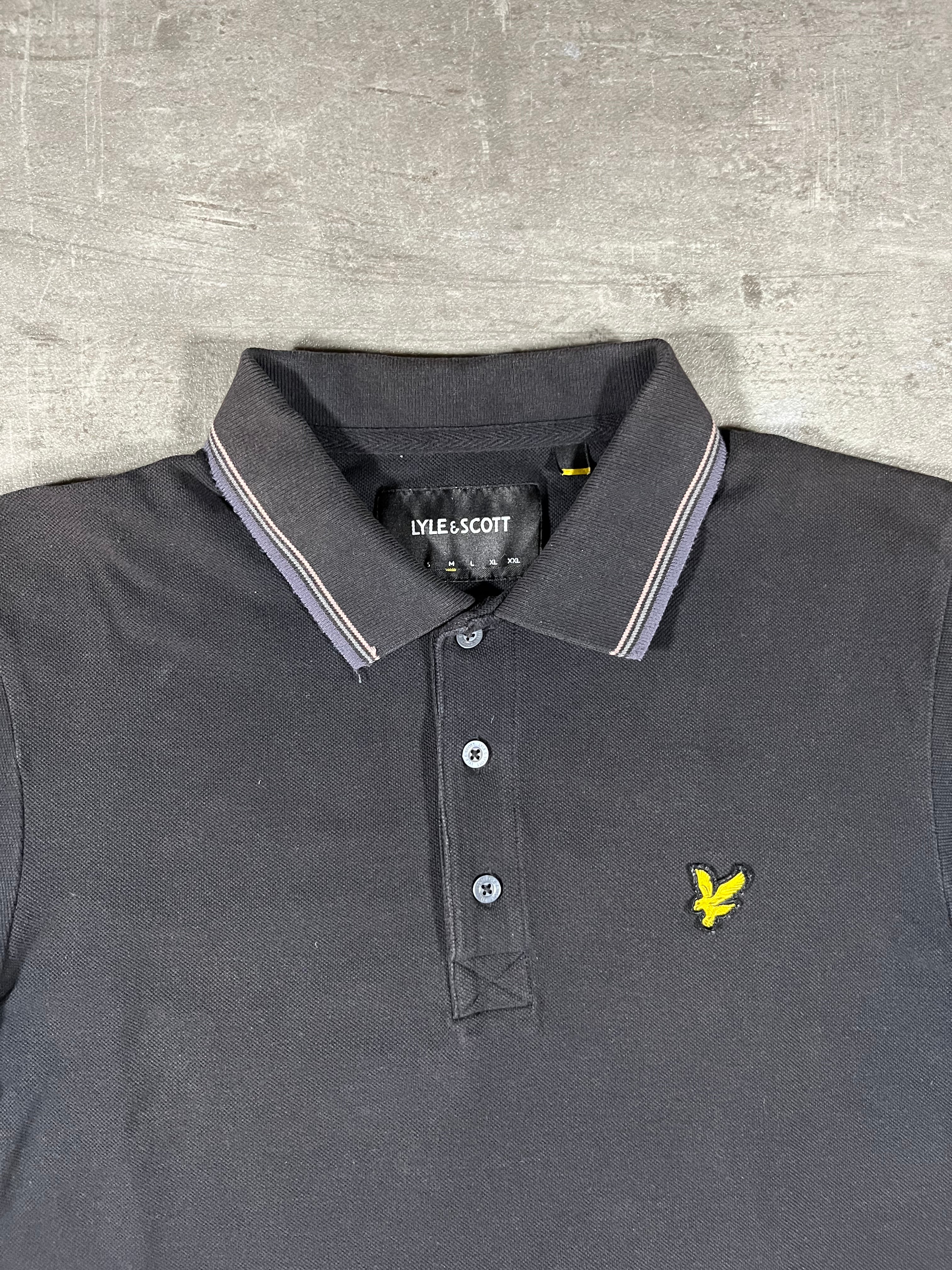 Lyle & Scott Poloshirt Dunkelgrau M