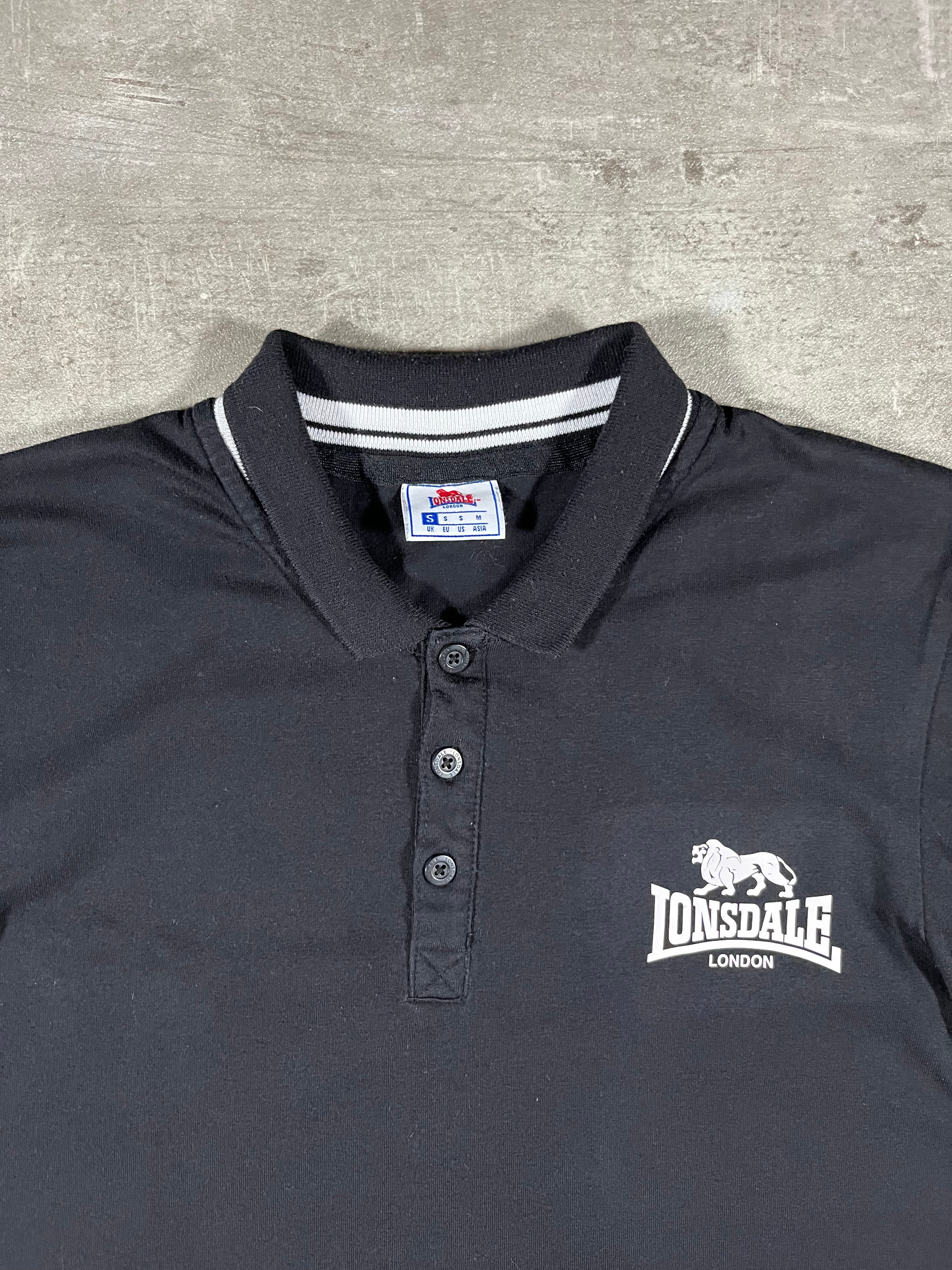 Lonsdale Poloshirt Schwarz S