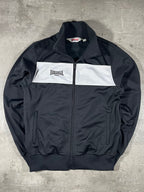 Lonsdale Trainingsjacke Schwarz/ Weiß S