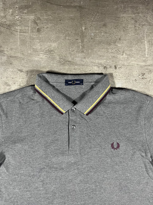 Fred Perry Poloshirt Grau XL