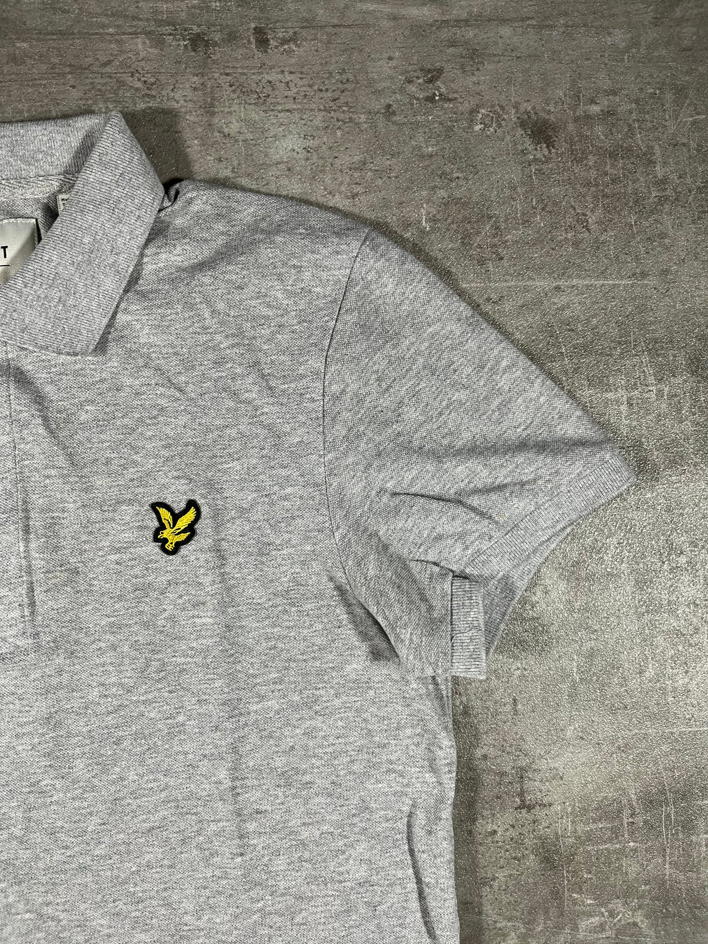 Lyle & Scott Poloshirt Grau S