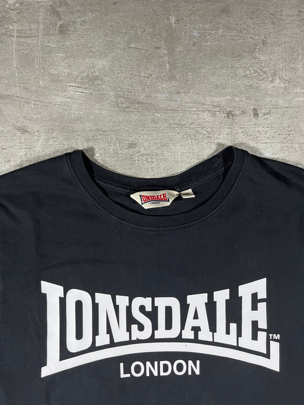 Lonsdale T-shirt Schwarz M