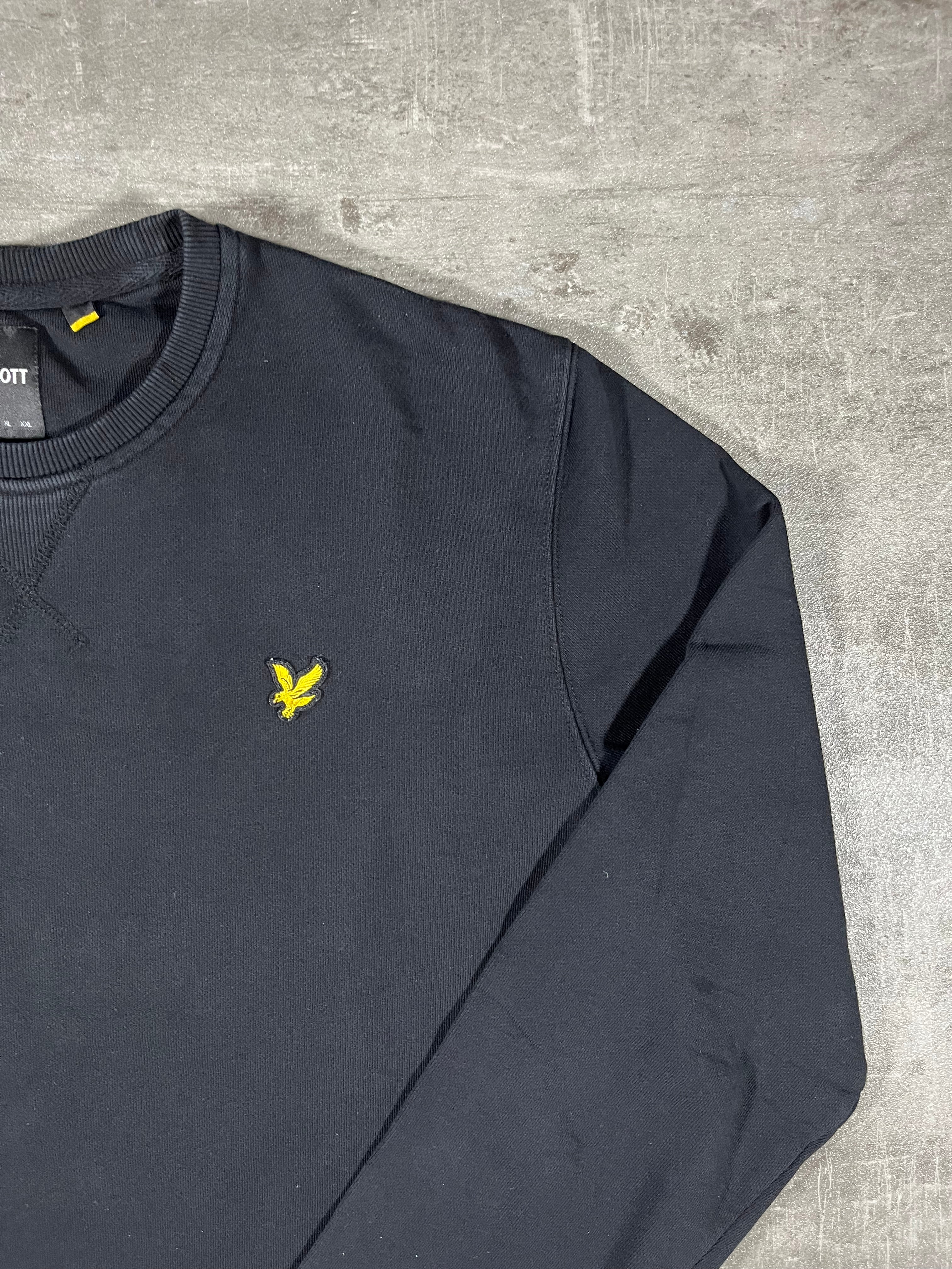 Lyle & Scott Sweater Schwarz L