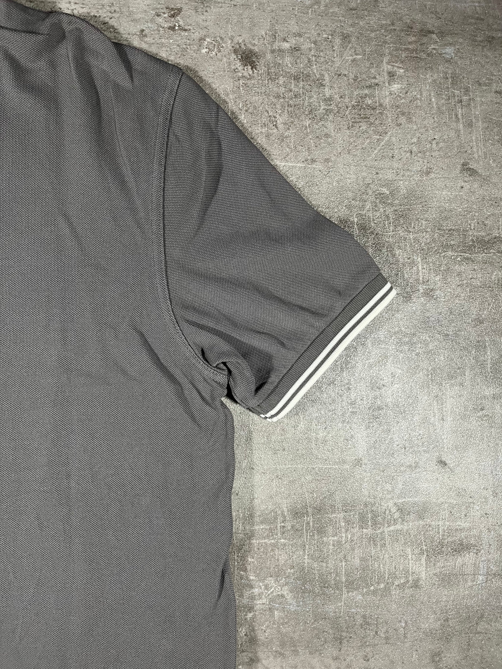 Fred Perry Poloshirt Grau L