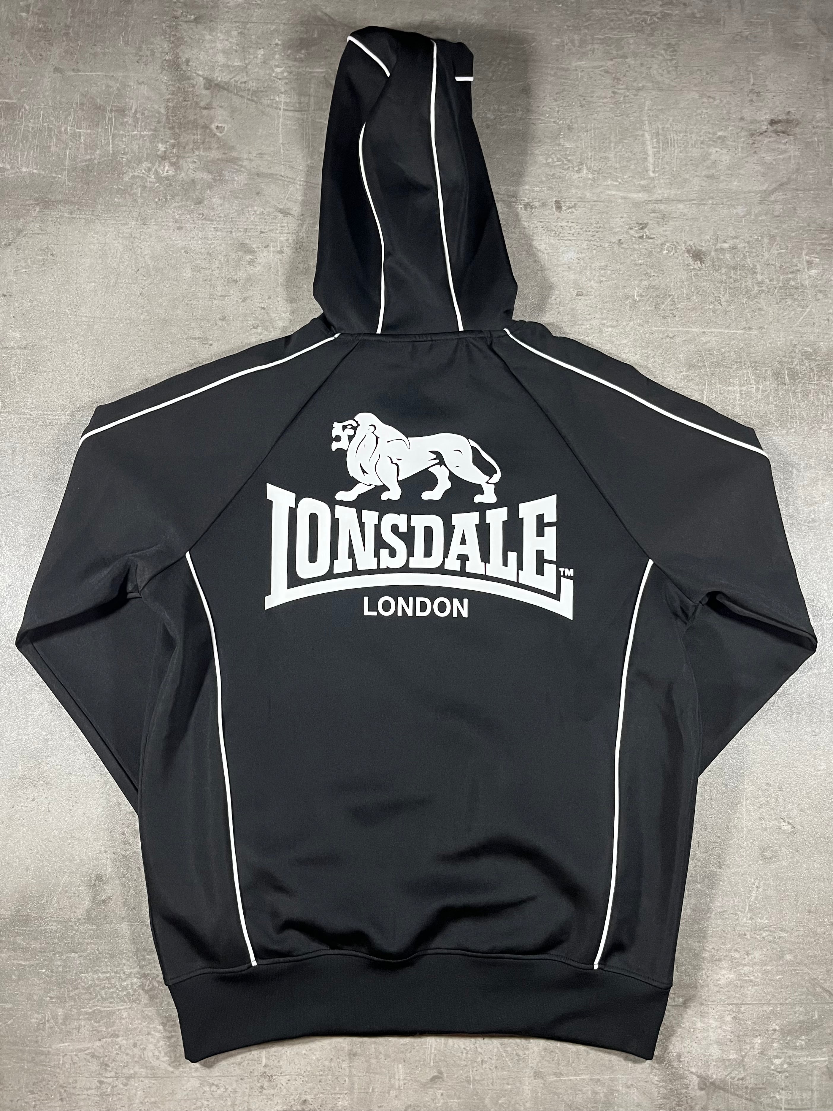 Lonsdale Trainingsjacke Schwarz M