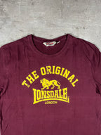 Lonsdale T-shirt Bordeaux M