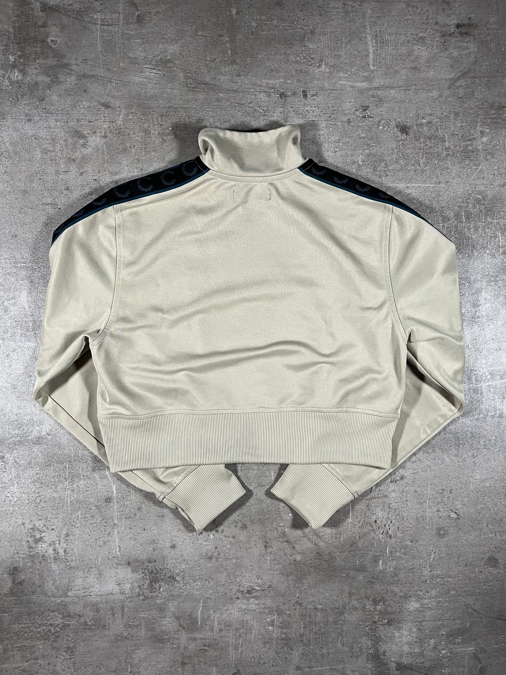 Fred Perry Trainingsjacke Cropped Beige S