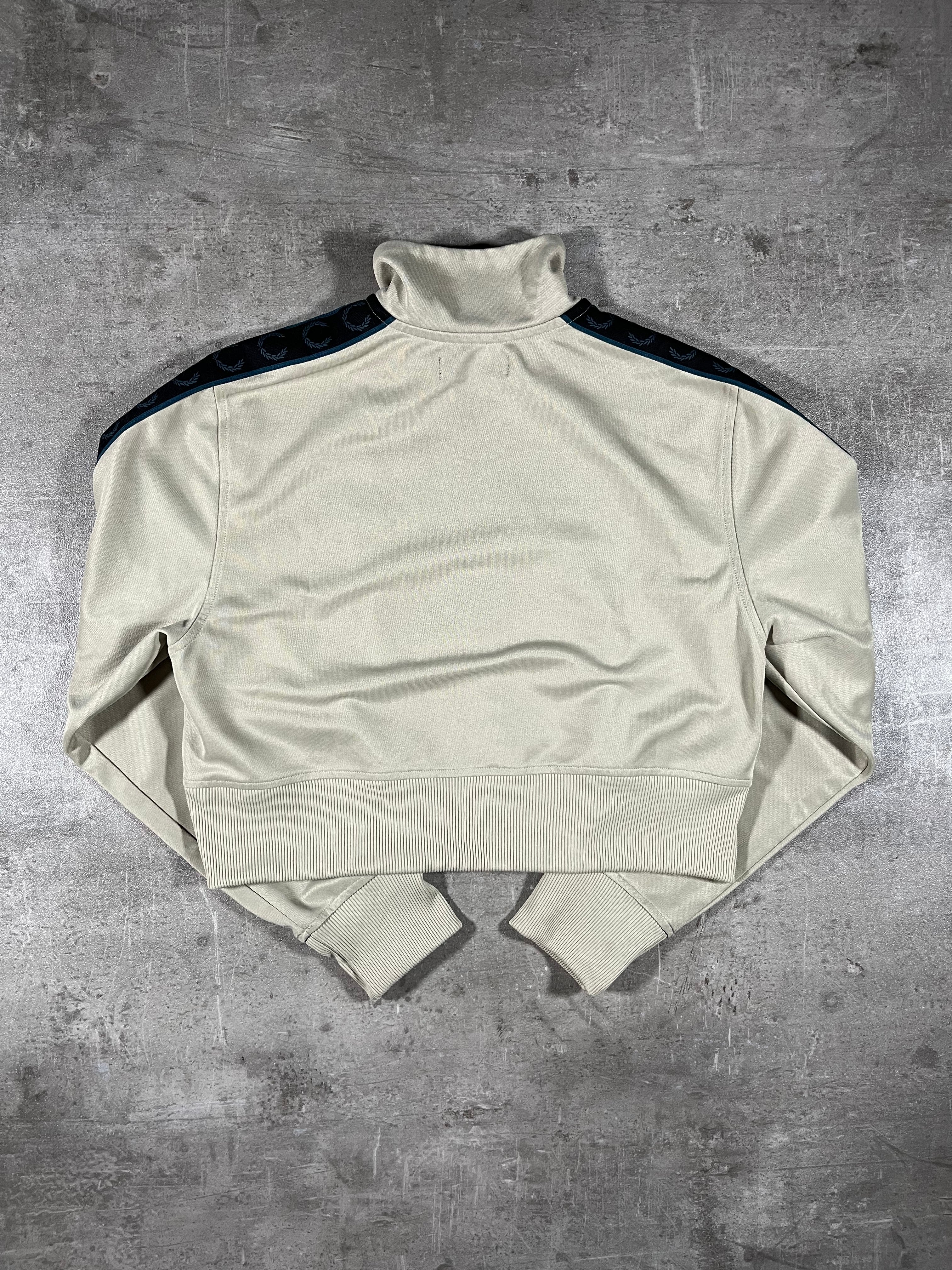 Fred Perry Trainingsjacke Cropped Beige S