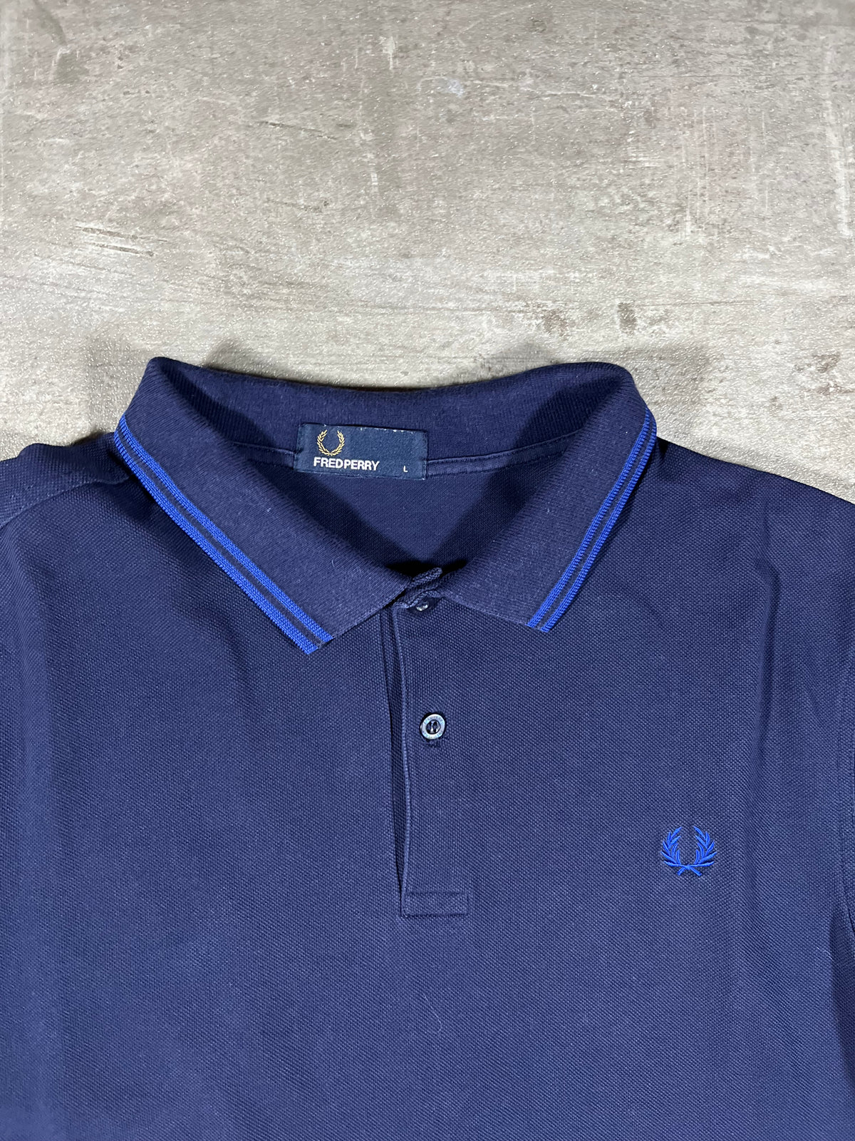 Fred Perry Poloshirt Dunkelblau L