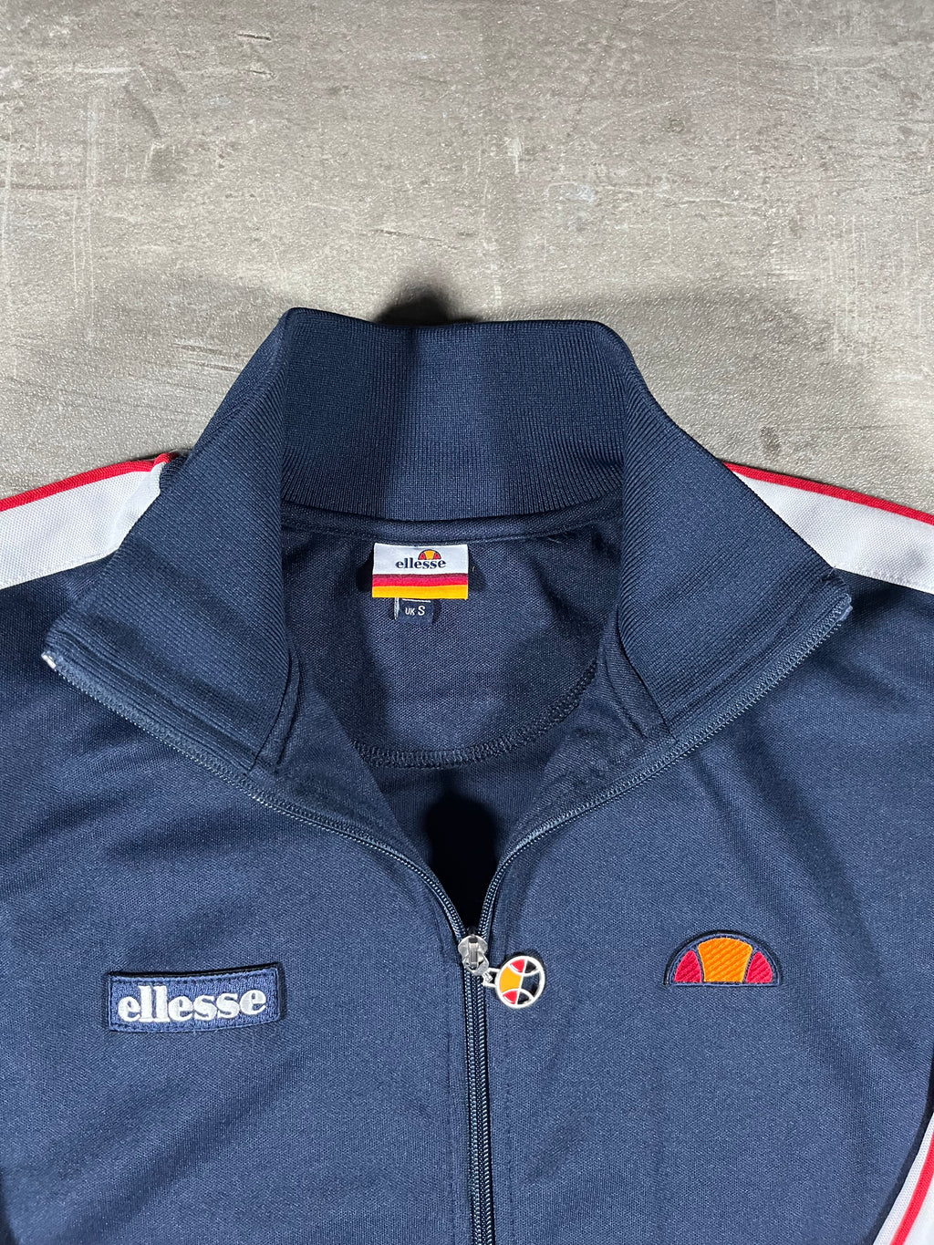 ellesse Cervino Trainingsjacke Dunkelblau S