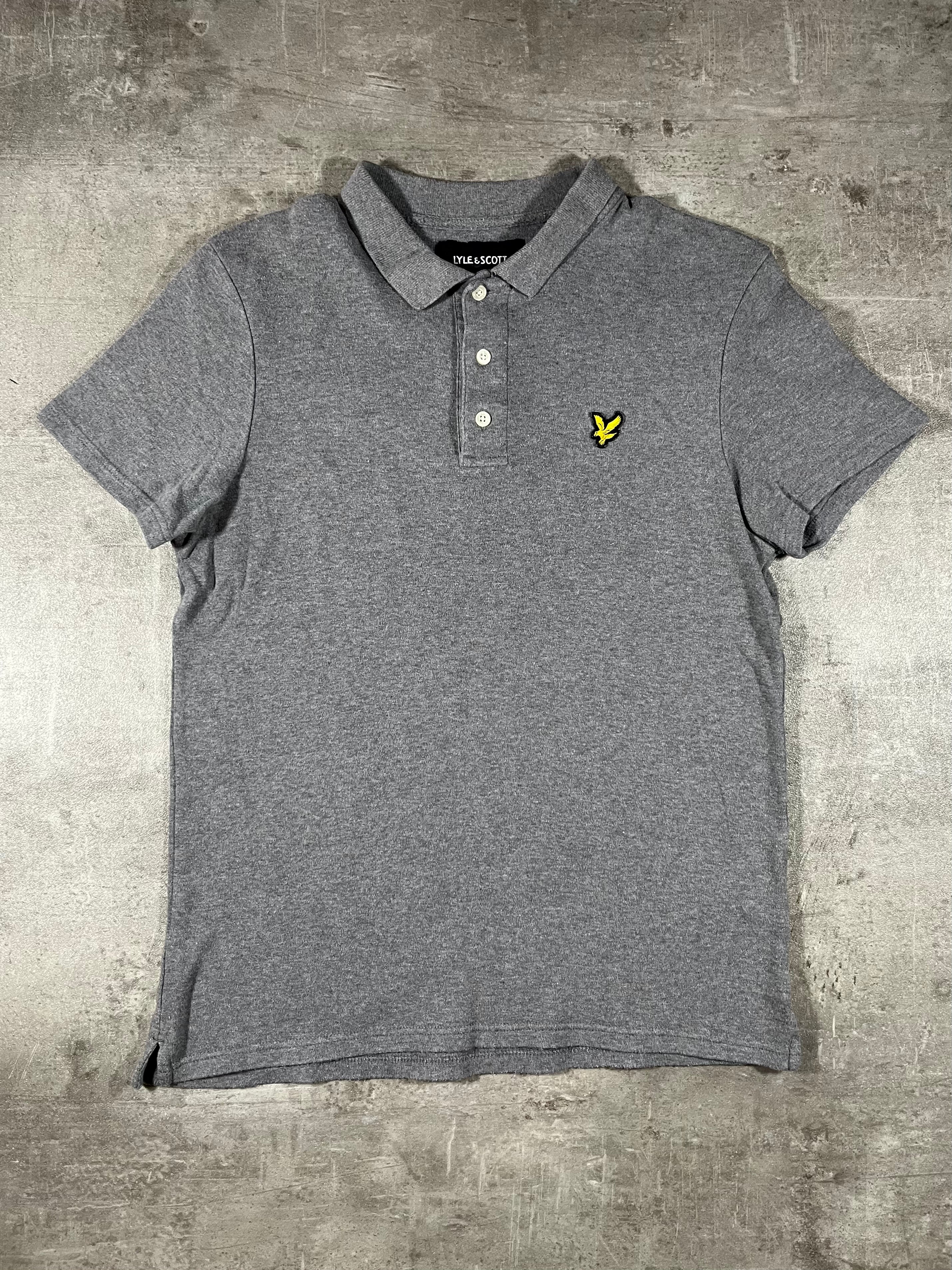 Lyle & Scott Poloshirt Grau M