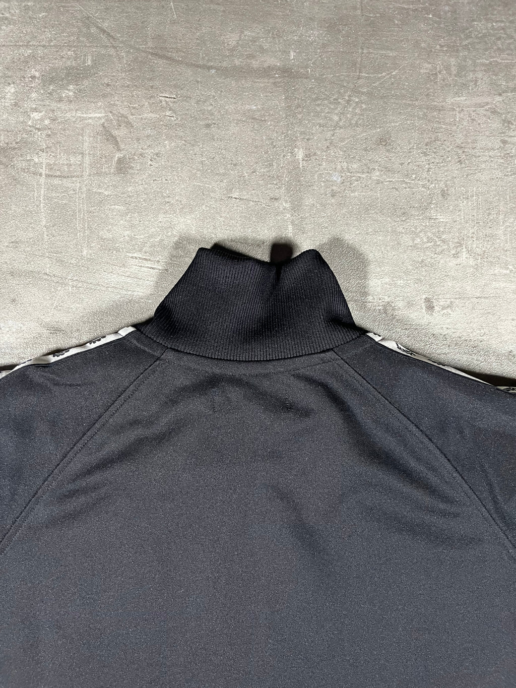 Fred Perry Vintage Trainingsjacke Taped Schwarz L