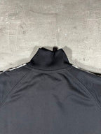 Fred Perry Vintage Trainingsjacke Taped Schwarz L
