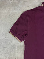Fred Perry Poloshirt Bordeaux XS