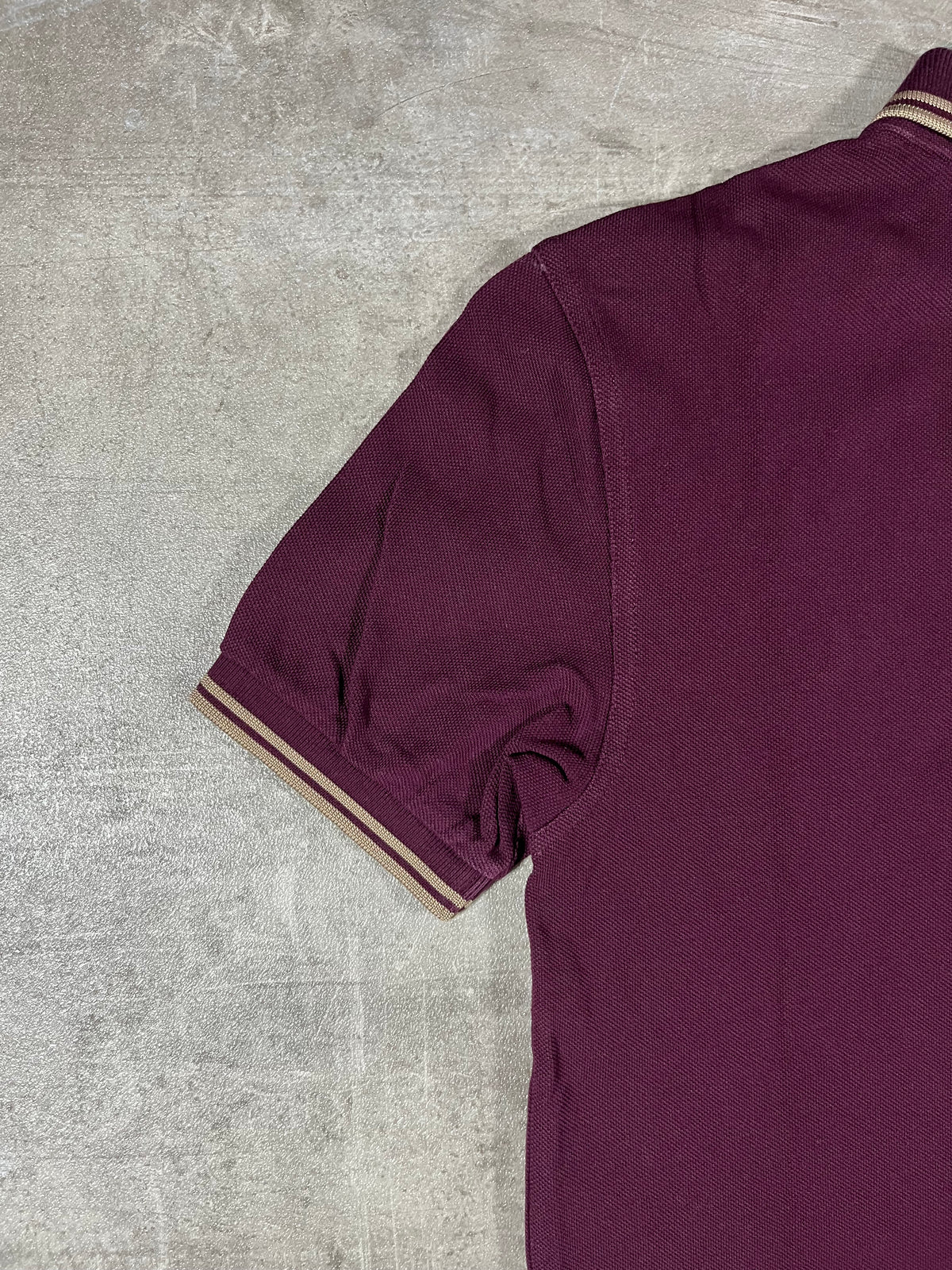 Fred Perry Poloshirt Bordeaux XS