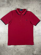 Fred Perry Poloshirt Rot M