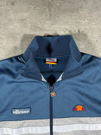 ellesse Trainingsjacke Grau/ Hellblau L