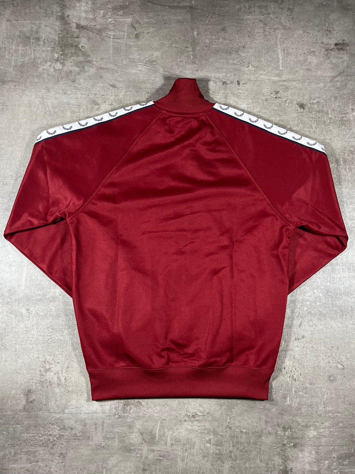 Fred Perry Trainingsjacke Taped Bordeaux S