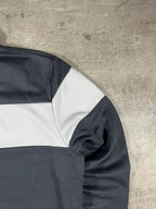Fred Perry Vintage Trainingsjacke Grau/ Weiß S