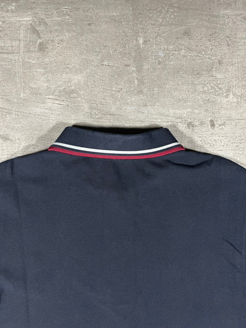 Fred Perry Poloshirt Schwarz/ Weiß/ Rot S