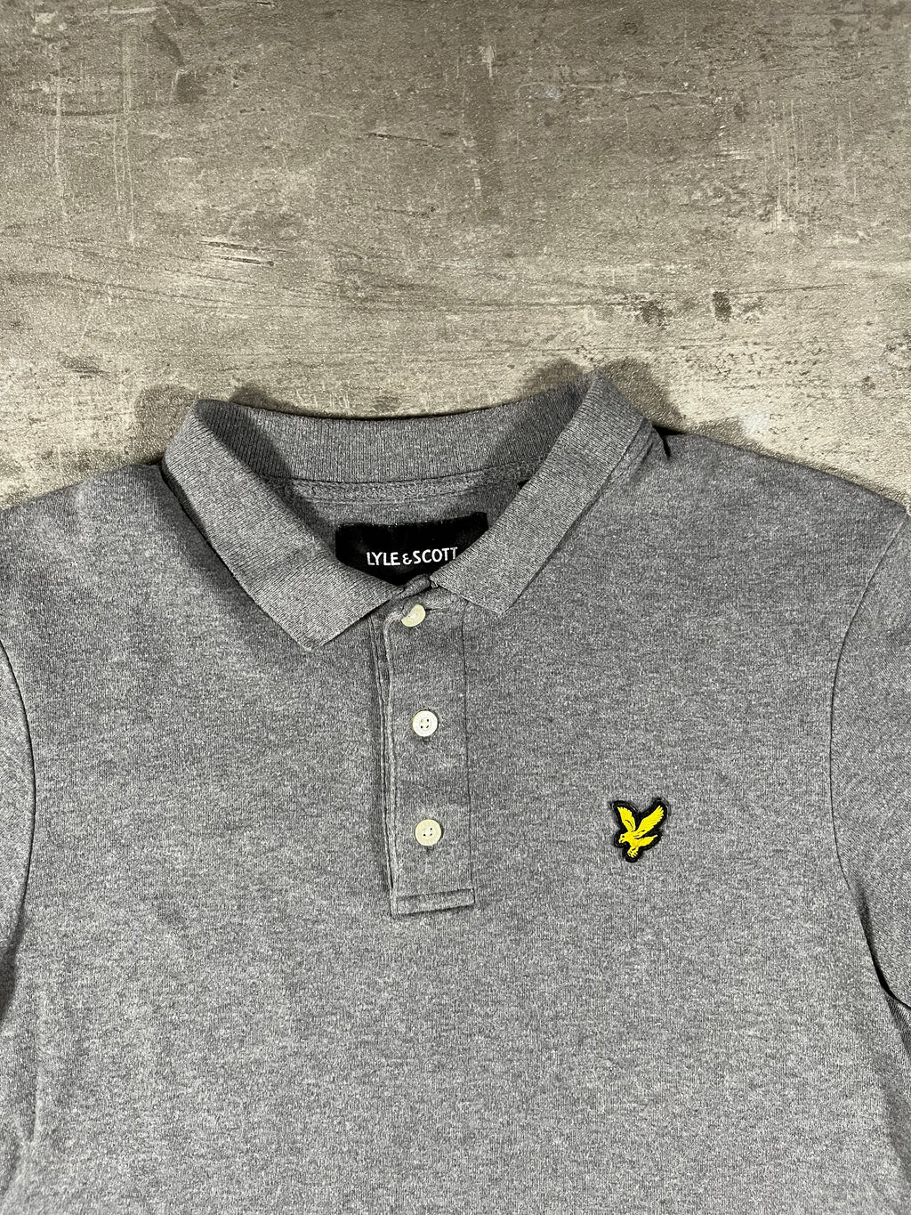 Lyle & Scott Poloshirt Grau M