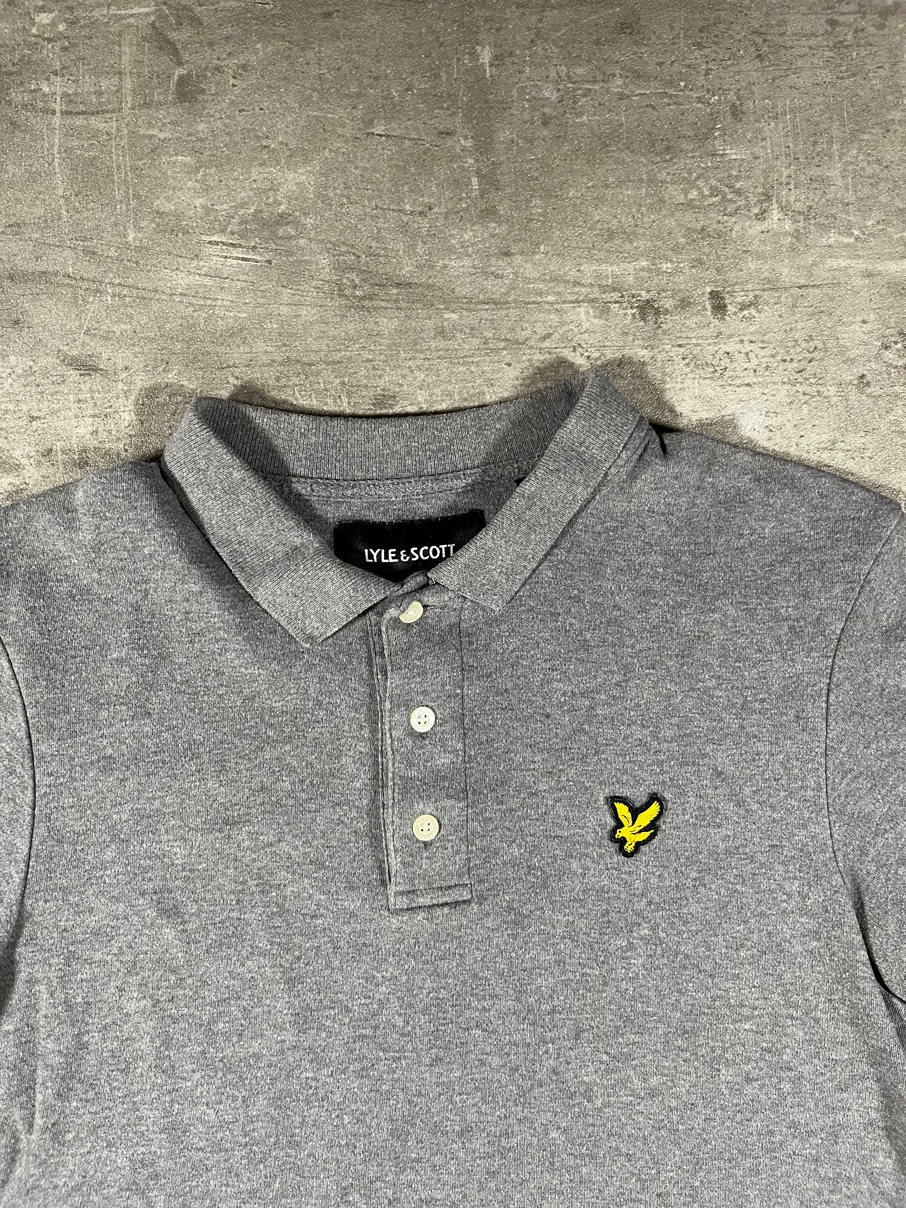 Lyle & Scott Poloshirt Grau M