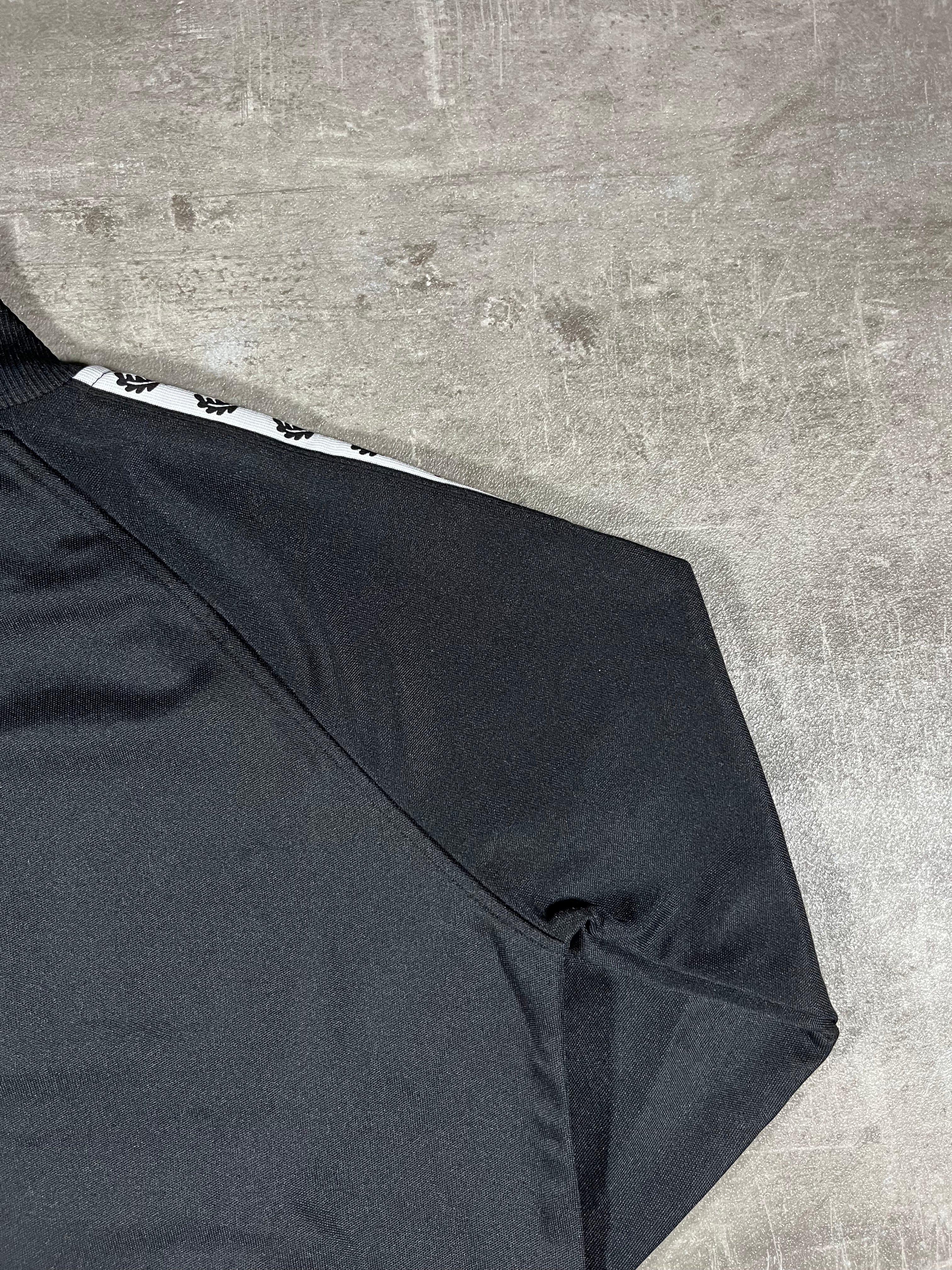 Fred Perry Trainingsjacke Taped Schwarz S Damen