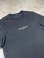 Fred Perry T-shirr Schwarz S