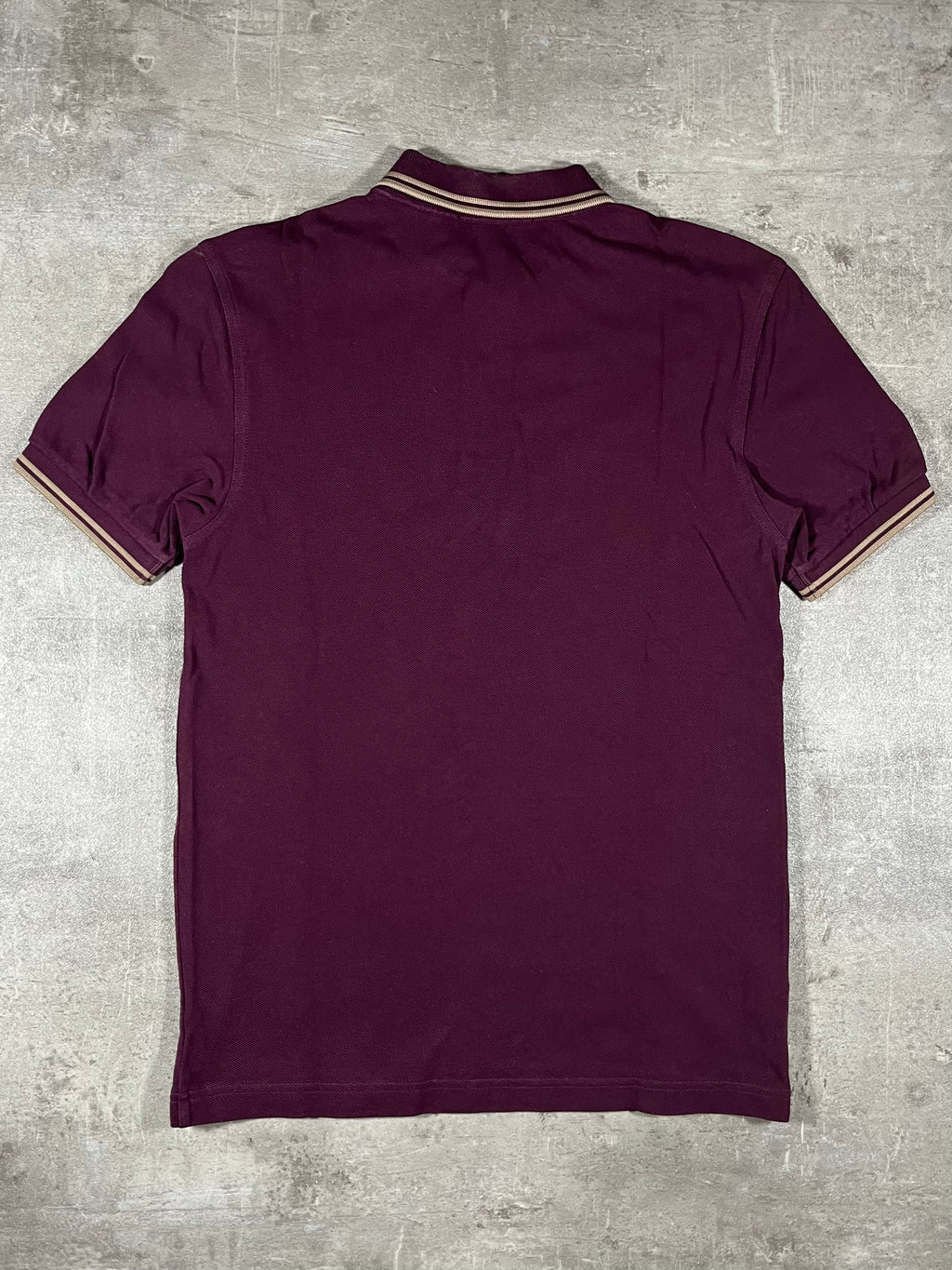 Fred Perry Poloshirt Bordeaux XS