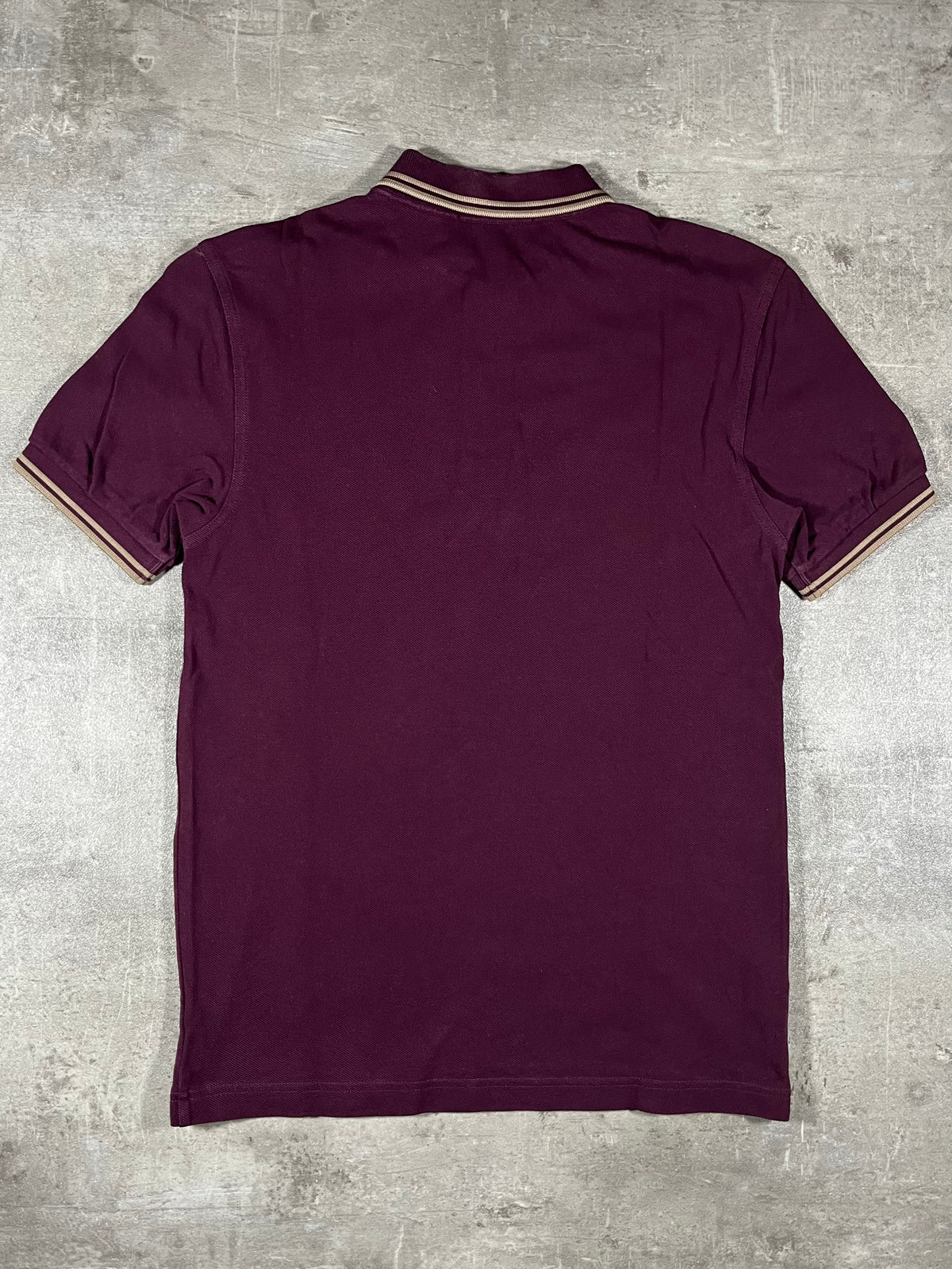 Fred Perry Poloshirt Bordeaux XS