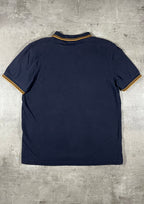 Fred Perry Poloshirt Schwarz/ Gold M
