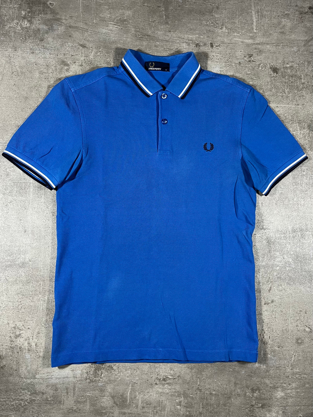 Fred Perry Poloshirt Blau S
