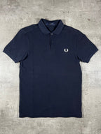 Fred Perry Poloshirt Schwarz XS