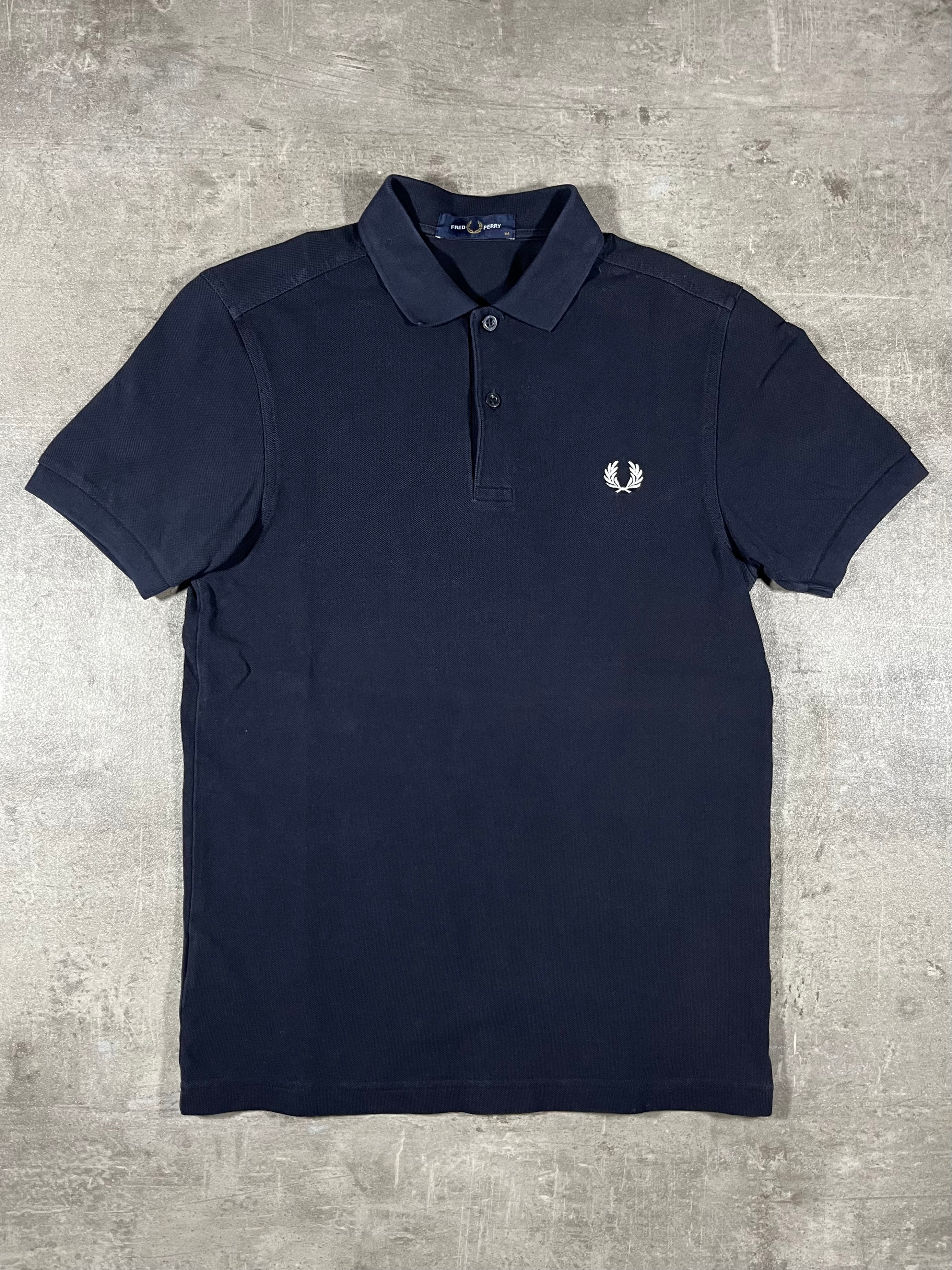 Fred Perry Poloshirt Schwarz XS