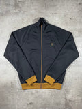 Fred Perry Trainingsjacke Schwarz/ Gold S