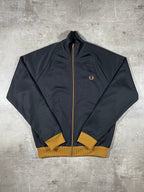 Fred Perry Trainingsjacke Schwarz/ Gold S